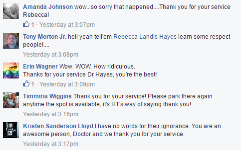 Source: Facebook/Rebecca Hayes