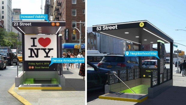 New Outdoor Stop Designs MTA Renderings