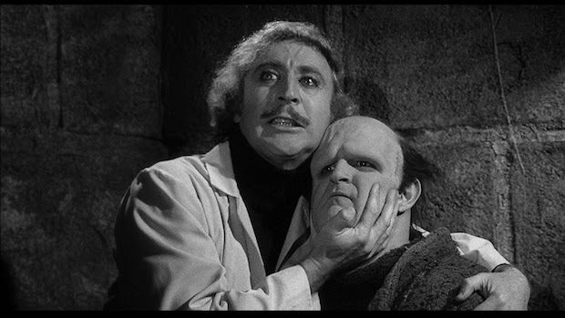 Wilder and the Late Peter Boyle in Young Frankenstein. Source: Bustle