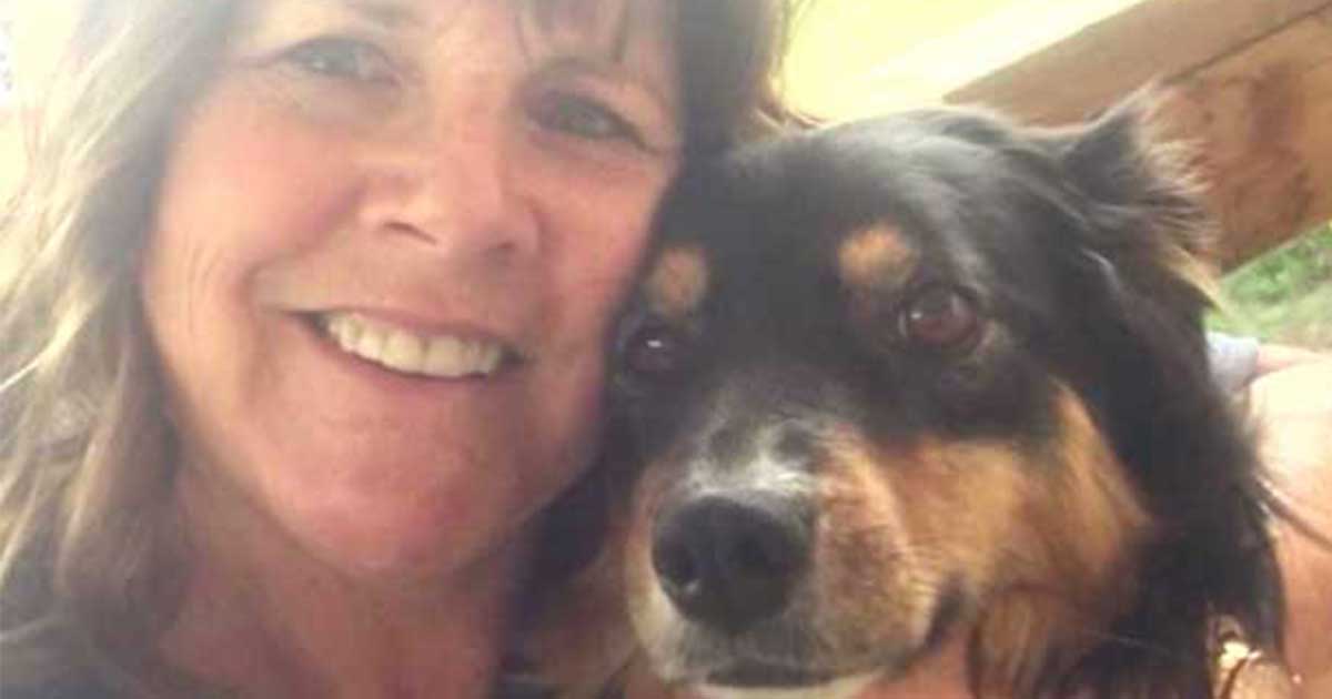 Tracy Matkea Saved by Her Dog Becky Jo When She Fell Off a
