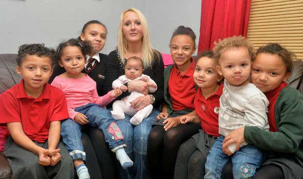 mother of eight on welfare